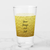 Verre Papier doré de luxe personnalisé (Dos)