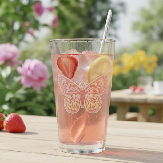 Verre papillon