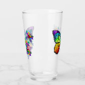 Verre Papillon arc-en-ciel (Gauche)