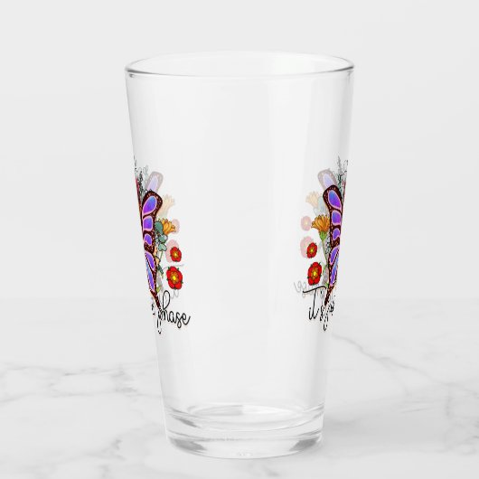 Verre Papillon C'est juste un devis de phase Inspiration (Gauche)