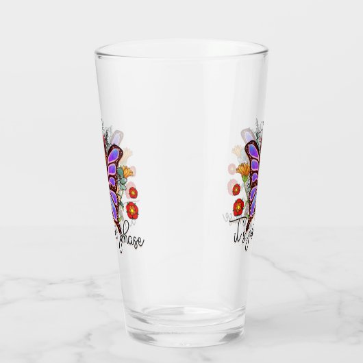 Verre Papillon C'est juste un devis de phase Inspiration (Droite)