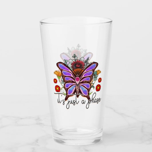 Verre Papillon C'est juste un devis de phase Inspiration (Devant)