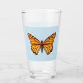 Verre Papillon Monarque (Dos)