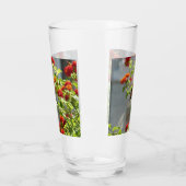 Verre Papillon monarque sur le papillon rouge Bush (Gauche)