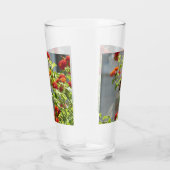 Verre Papillon monarque sur le papillon rouge Bush (Droite)
