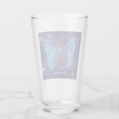 Verre Papillon morpho / Galaxie Mandala (Dos)