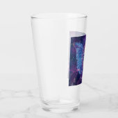Verre Papillon morpho / Galaxie Mandala (Droite)