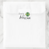 Verre par Athena Logo Stickers (Sac)