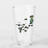 Verre Parachutistes de saut aéroportés des forces spécia (Devant)