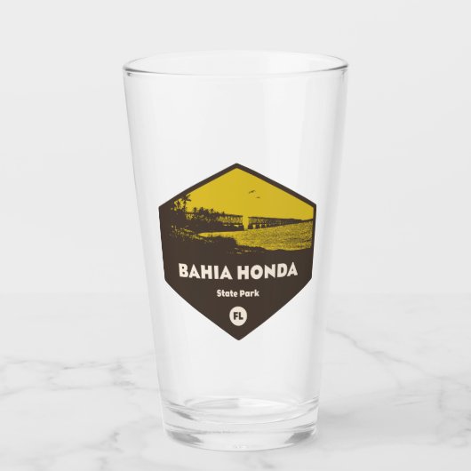 Verre Parc d'état de Bahia Honda Floride (Devant)