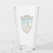 Verre Parc d'état du Cap Henlopen Aquarelle Delaware (Dos)