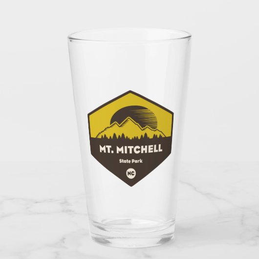 Verre Parc d'état du Mont Mitchell (Devant)