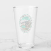 Verre Parc national Banff Moraine Lac Alberta Canada (Dos)