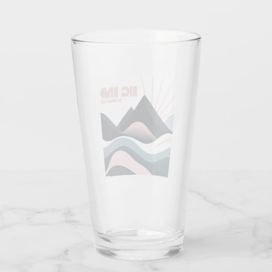 Verre Parc national Big Bend Colour Hills (Dos)