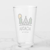 Verre Parc national d'Acadia (Dos)