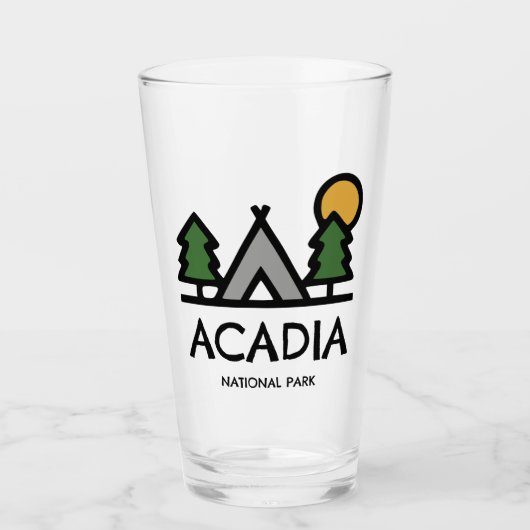 Verre Parc national d'Acadia (Devant)