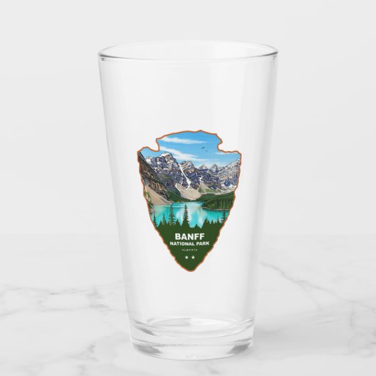 Verre Parc national de Banff Alberta Arrowhead (Devant)
