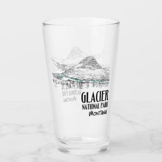 Verre Parc national de Glacier Hidden Lake Montana