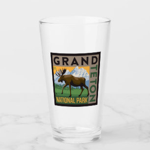 Verre Parc national de Grand Teton Moose