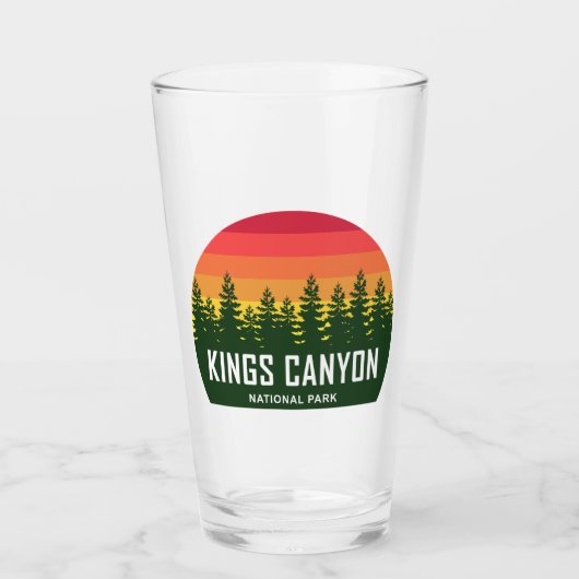 Verre Parc national de Kings Canyon (Devant)