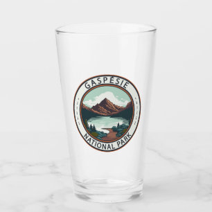 Verre Parc national de la Gaspésie Badge Canada