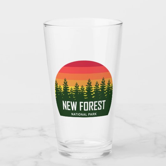 Verre Parc national de New Forest (Devant)