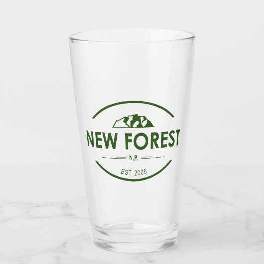 Verre Parc national de New Forest (Devant)