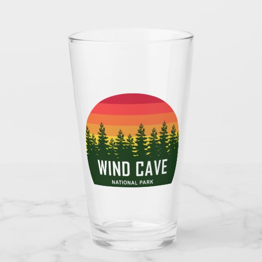 Verre Parc national de Wind Cave (Devant)