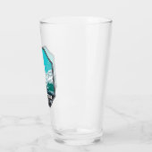 Verre Parc national de Yellowstone Castle Geyser Vintage (Gauche)