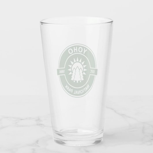 Verre Parc national de Yoho (Dos)