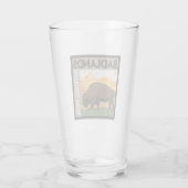 Verre Parc national des Badlands | Buffalo (Dos)