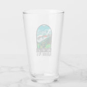 Verre Parc national des Great Smoky Mountains Vintage (Dos)