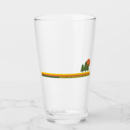 Verre Parc national des Monts Guadalupe Pine Trees Solei (Devant)