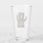 Verre Parc national des Rocheuses Ours de paix (Dos)