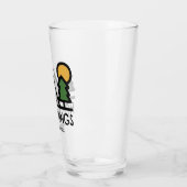 Verre Parc national des sources chaudes (Gauche)