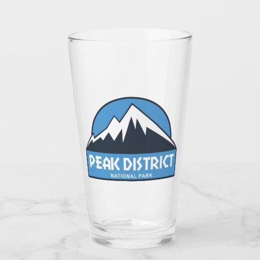 Verre Parc national du district de Peak (Devant)