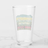 Verre Parc national du Grand Teton - Pint Glass (Dos)