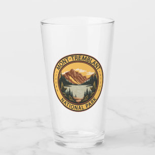 Verre Parc national du Mont-Tremblant Badge Canada