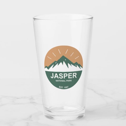 Verre Parc national Jasper (Devant)