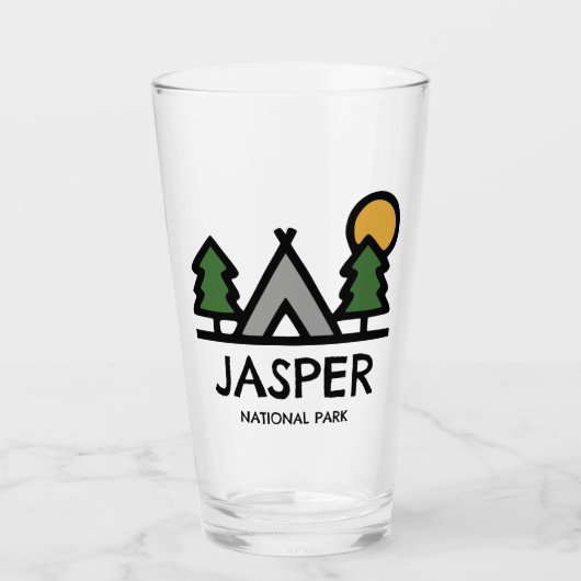 Verre Parc national Jasper (Devant)