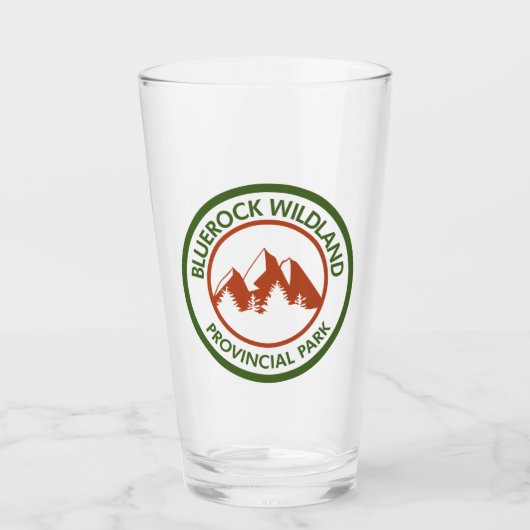 Verre Parc provincial Bluerock Wildland (Devant)