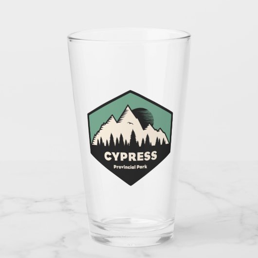 Verre Parc provincial Cypress (Devant)