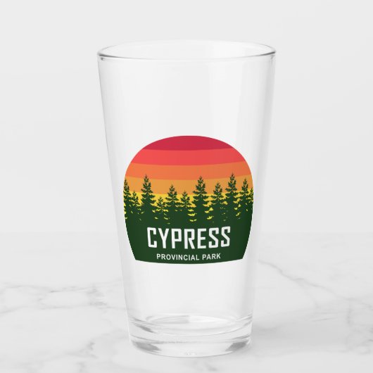 Verre Parc provincial Cypress (Devant)