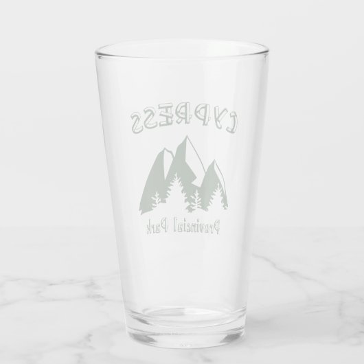 Verre Parc provincial Cypress (Dos)