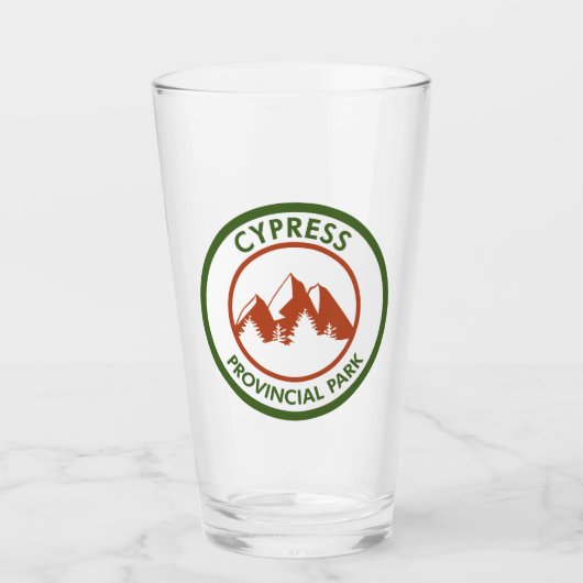 Verre Parc provincial Cypress (Devant)