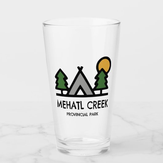 Verre Parc provincial de Mehatl Creek (Devant)