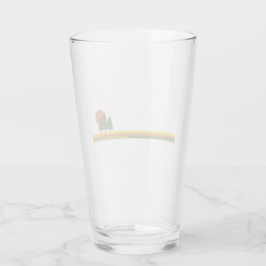 Verre Parc provincial Gladstone Pine Trees Soleil (Dos)