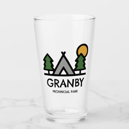 Verre Parc provincial Granby (Devant)