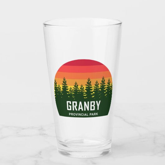 Verre Parc provincial Granby (Devant)