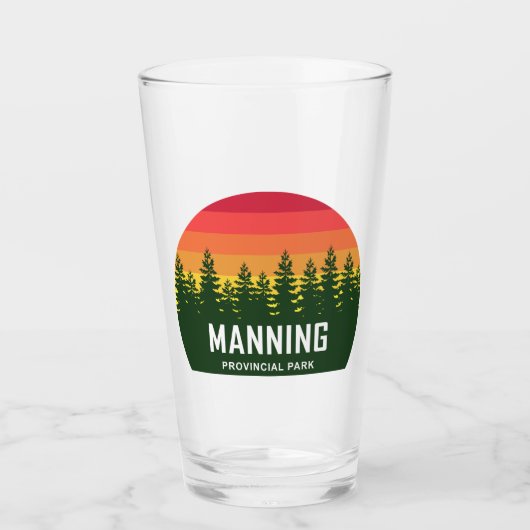 Verre Parc provincial Manning (Devant)